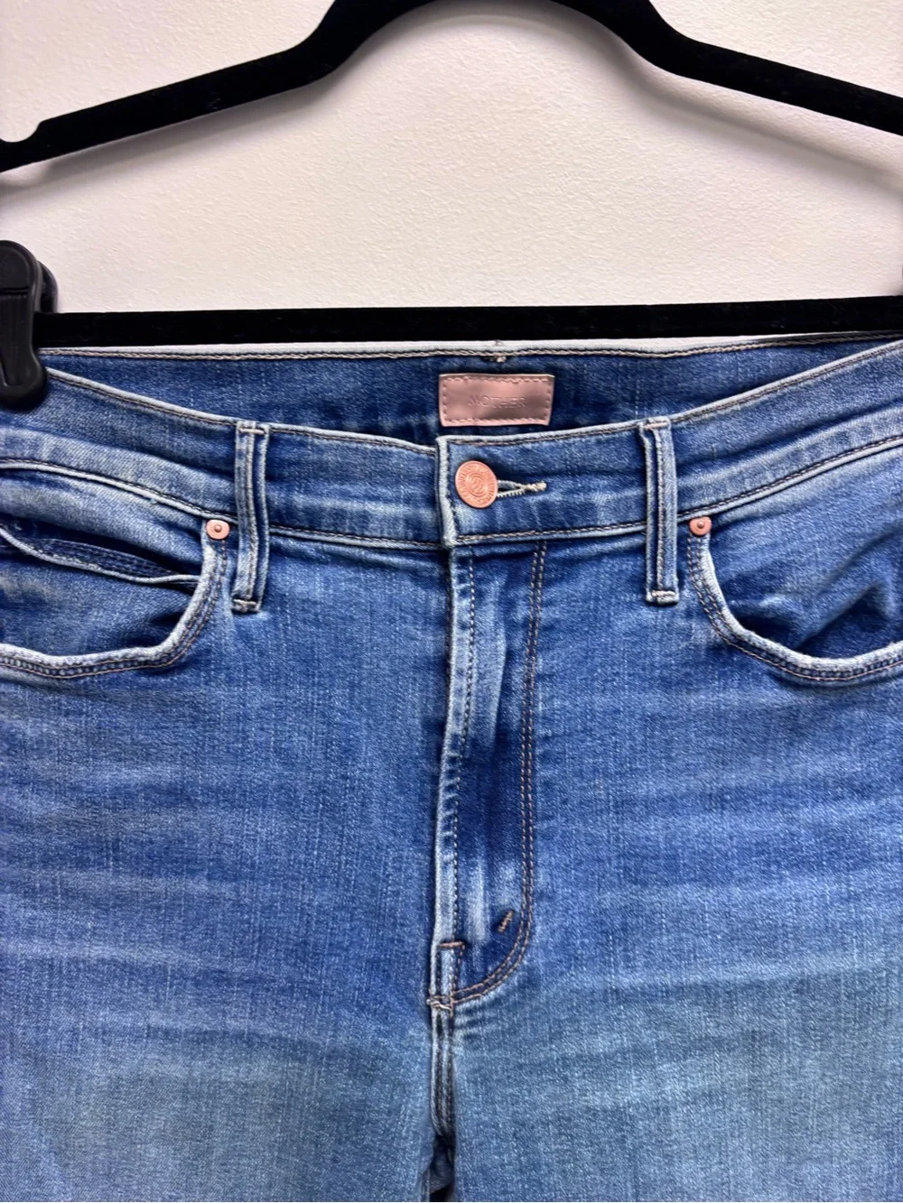 MOTHER Denim The Mid Rise Dazzler Ankle Jeans Healing Jar Size 29